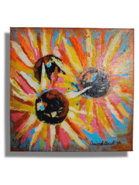 Tablou Floarea soarelui 30x30 cm