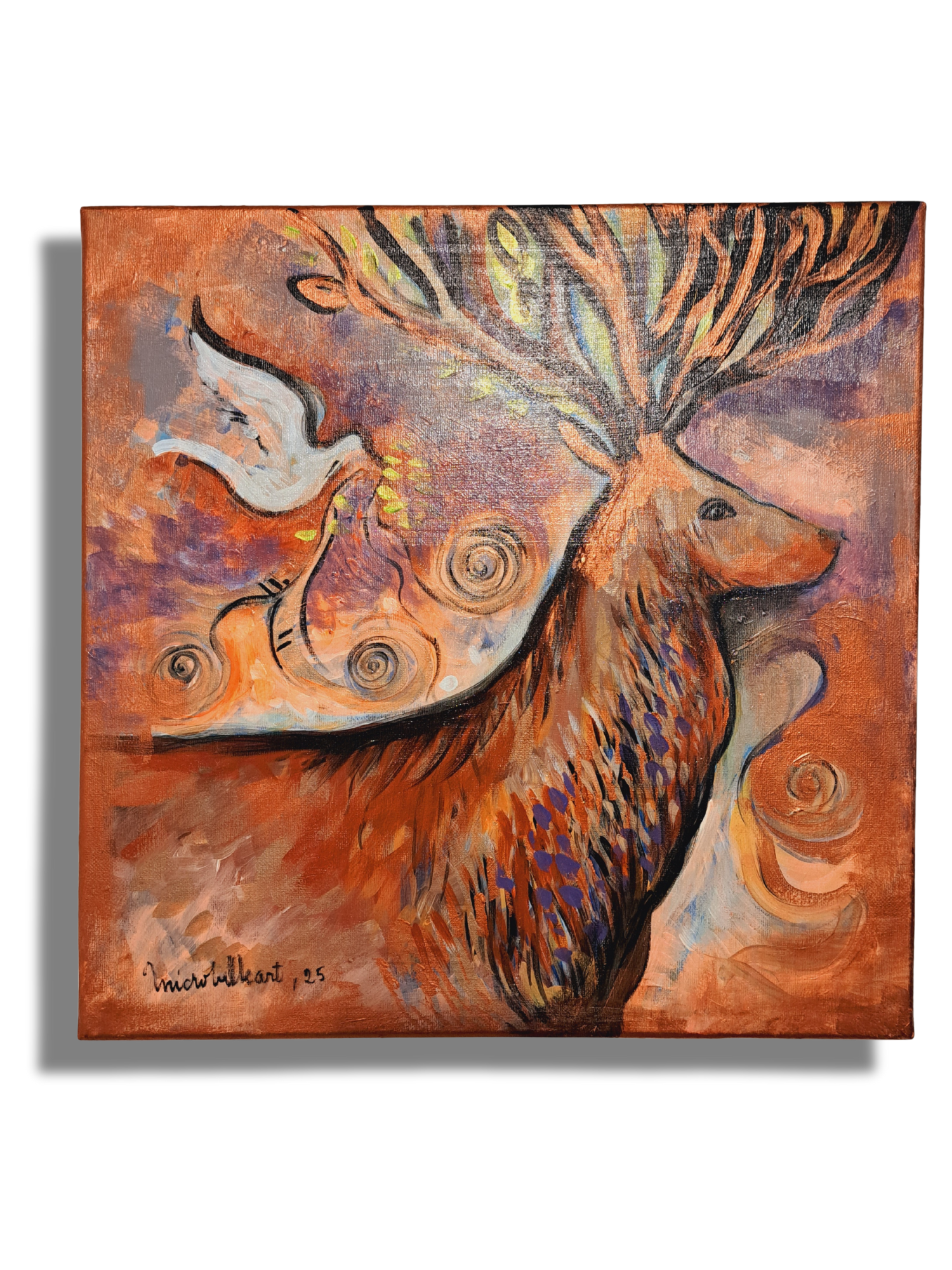 Tablou Cerbul 40x40 cm