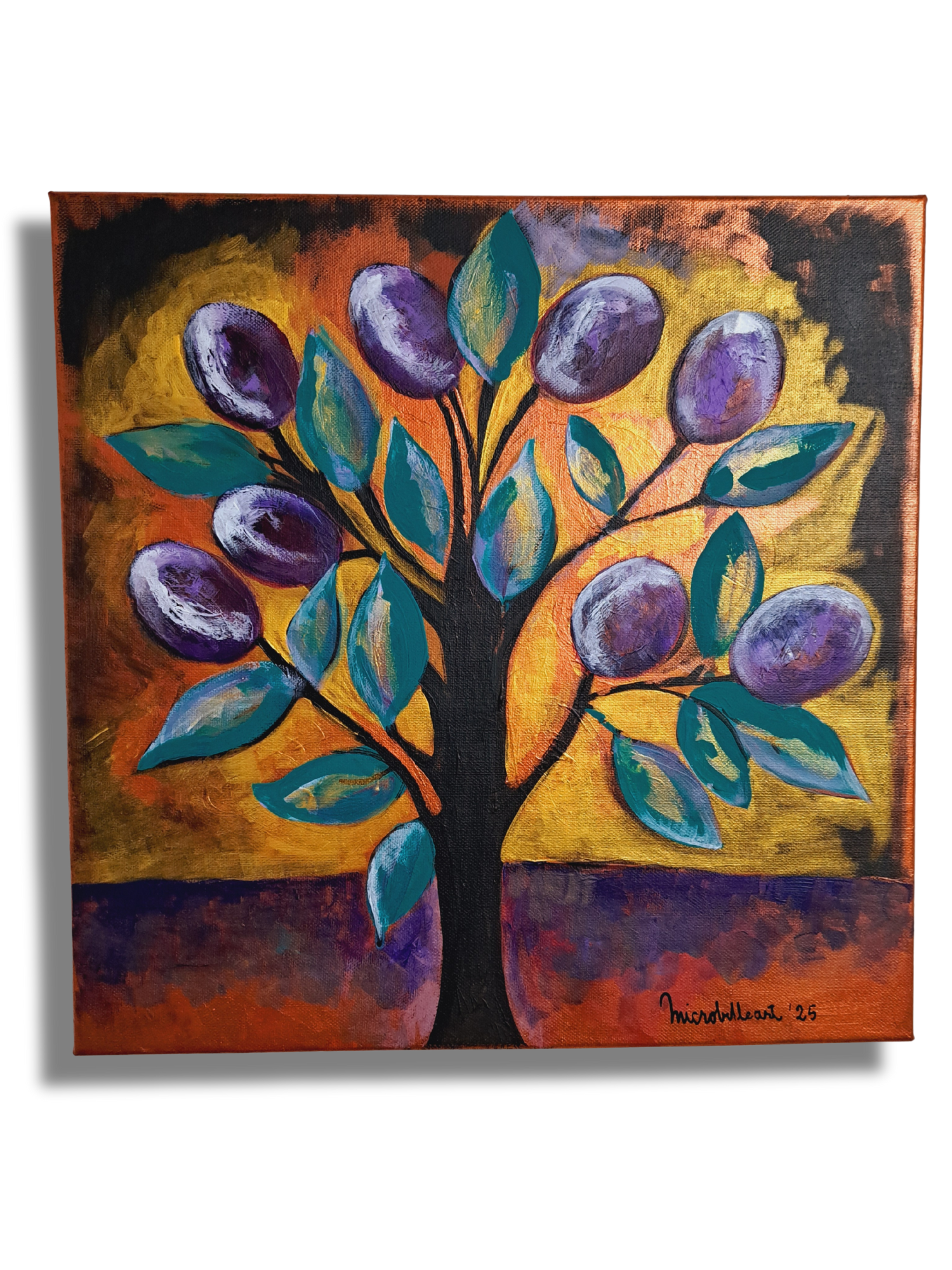 Tablou Plum Tree 40x40 cm
