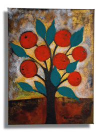 Tablou Apple tree 30x40 cm